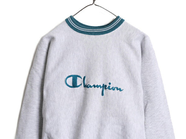 90s USA製 チャンピオン リバースウィーブ リブライン スウェット メンズ XL 90年代 オールド Champion トレーナー スエット 大きいサイズ