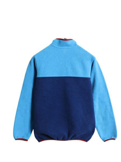 パタゴニア ライトウェイト シンチラ スナップT キッズ ボーイズ L 150cm 程 古着 フリース 15年製 PATAGONIA 子供 プルオーバー ブルゾン