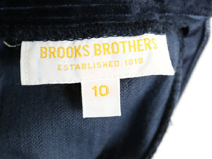 70s USA製 ブルックスブラザーズ 太畝 コーデュロイ タイト スカート レディース XS 程 / 70年代 ヴィンテージ BROOKS BROTHERS タック 紺