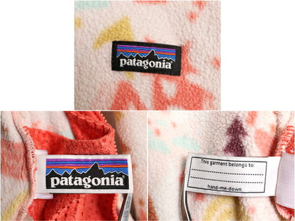 パタゴニア 総柄 シンチラ カーディガン フリース ジャケット ベビー キッズ 3歳 90cm 100cm / 18年製 Patagonia フルジップ パーカー 子供