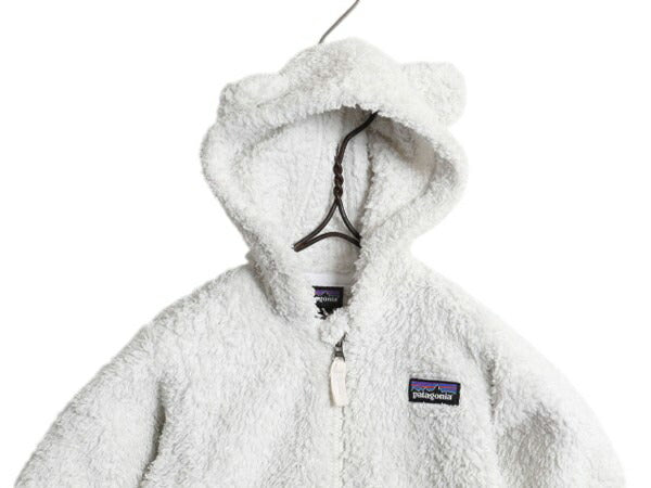 パタゴニア ファーリー フレンズ フーディ フリース ジャケット キッズ ベビー 6-12M 80cm / 18年製  PATAGONIA フルジップ ブルゾン くま