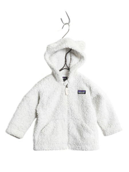 パタゴニア ファーリー フレンズ フーディ フリース ジャケット キッズ ベビー 6-12M 80cm / 18年製  PATAGONIA フルジップ ブルゾン くま