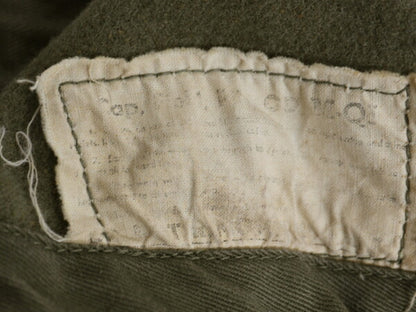 50s 米軍実物 US ARMY M-Q1 フィールド パイル キャップ 実寸 57cm M 程/ 帽子 50年代 ヴィンテージ ミリタリー 耳当て付き 裏ボア カーキ