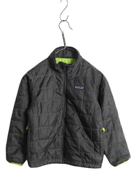 パタゴニア ナノパフ ジャケット キッズ XS 110cm 程 16年製 Patagonia 中綿 キルティング ナイロン ブルゾン フルジップ パッカブル 子供