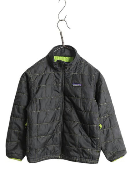 パタゴニア ナノパフ ジャケット キッズ XS 110cm 程 16年製 Patagonia 中綿 キルティング ナイロン ブルゾン フルジップ パッカブル 子供
