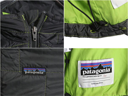 パタゴニア ナノパフ ジャケット キッズ XS 110cm 程 16年製 Patagonia 中綿 キルティング ナイロン ブルゾン フルジップ パッカブル 子供