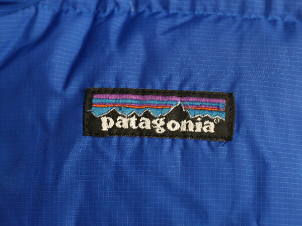 パタゴニア ダウン ジャケット キッズ ベビー XXS 90cm 100cm 古着 10年製 Patagonia 子供用 ナイロン ジャケット ブルゾン 600フィル 子供