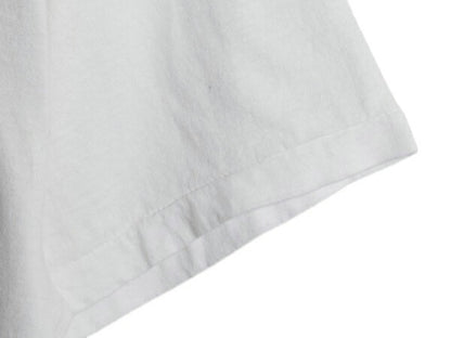 90s USA製 ヘインズ 無地 半袖 Tシャツ メンズ XL 小さめ L 程/ オールド シングルステッチ インナー アンダーシャツ カットソー シンプル