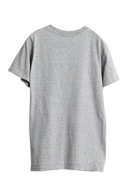 90s USA製 3段 カレッジ プリント 半袖 Tシャツ メンズ レディース S / オールド シングルステッチ カットソー ヘビーウェイト シンプル 灰