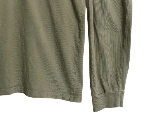 USA製 パタゴニア 両面 プリント 長袖 Tシャツ メンズ XL 15年製 ロンT フィッツロイ トラウト カットソー グラフィック バックプリント 緑