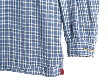 ノースフェイス チェック 長袖 シャツ メンズ XL 古着 長袖シャツ ポケット付き ワンポイント マルチカラー MODAL 大きいサイズ カジュアル