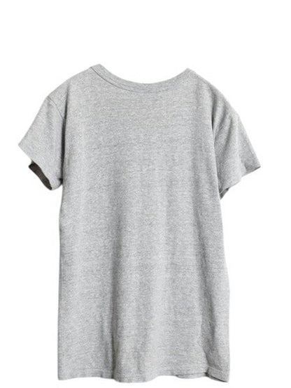 80s USA製 チャンピオン 3段 カレッジ 染込み プリント 半袖 Tシャツ キッズ L 140cm 程 古着 ヴィンテージ 88 12 シングルステッチ 目付き