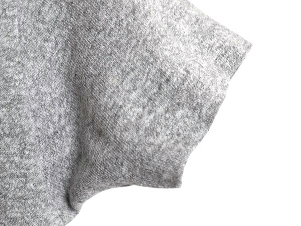 80s USA製 チャンピオン 3段 染み込み プリント 半袖 Tシャツ キッズ M 100cm 程 古着 ヴィンテージ 88 12 NFL ジャイアンツ 霜降り グレー
