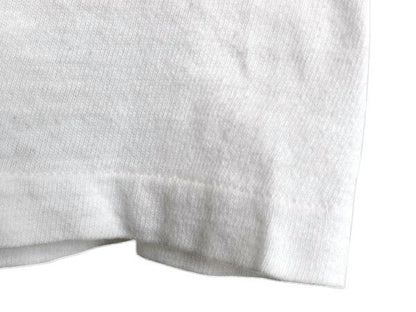 60s USA製 ラッセル プリント 半袖 Tシャツ キッズ ボーイズ M 110cm 程/ 古着 ヴィンテージ 初期 金タグ シンプル シングルステッチ 白