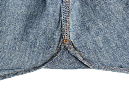 00s ローレンジーンズ ラルフローレン 長袖 シャンブレー シャツ レディース XL / 長袖シャツ ヴィンテージ モデル マチ付き 大きいサイズ