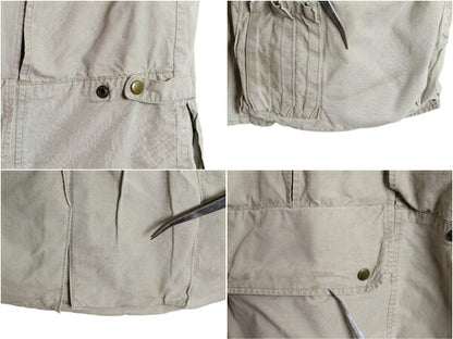 80s バナナリパブリック サファリ ベスト メンズ L / ヴィンテージ BANANA REPUBLIC Safari&Travel アウトドア ハンティング フィッシング