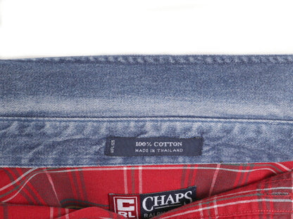 90s チャップス ラルフローレン チェック 長袖 ボタンダウン シャツ メンズ XL / 90年代 オールド CHAPS ポロ 長袖シャツ BD 大きいサイズ