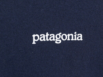 21年製 パタゴニア 両面 プリント 半袖 Tシャツ メンズ XS 古着 Patagonia アウトドア グラフィック イラスト バックプリント クルーネック
