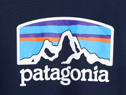 21年製 パタゴニア 両面 プリント 半袖 Tシャツ メンズ XS 古着 Patagonia アウトドア グラフィック イラスト バックプリント クルーネック