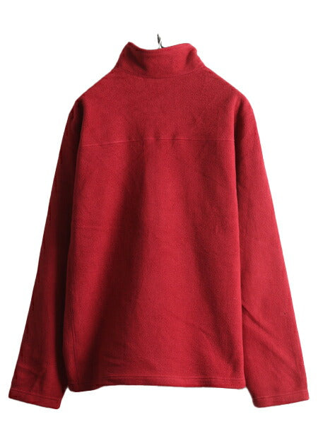 ノースフェイス ハーフジップ フリース ジャケット メンズ L / The North Face アウトドア ハイネック ブルゾン プルオーバー ワンポイント