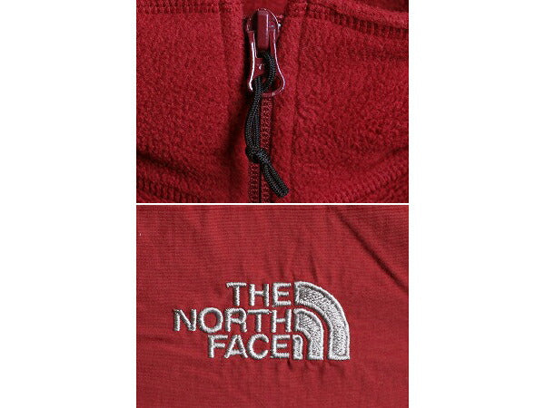 ノースフェイス ハーフジップ フリース ジャケット メンズ L / The North Face アウトドア ハイネック ブルゾン プルオーバー ワンポイント