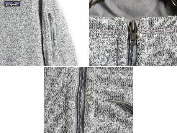 16年製 パタゴニア ベターセーター ジャケット レディース S / Patagonia アウトドア フリース ニット フルジップ ジャンパー ブルゾン 灰