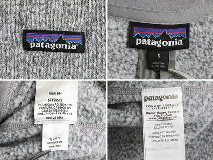 16年製 パタゴニア ベターセーター ジャケット レディース S / Patagonia アウトドア フリース ニット フルジップ ジャンパー ブルゾン 灰