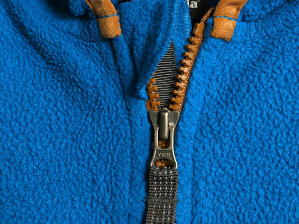 パタゴニア マイクロD スナップT フーディー フリース ジャケット 3T ベビー 90cm 程 / 19年製 古着 子供 PATAGONIA フルジップ ブルゾン