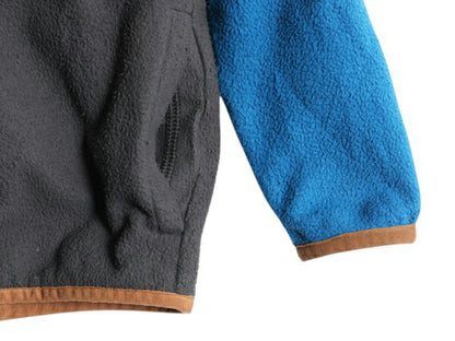 パタゴニア マイクロD スナップT フーディー フリース ジャケット 3T ベビー 90cm 程 / 19年製 古着 子供 PATAGONIA フルジップ ブルゾン