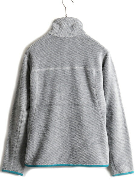 希少サイズ S ■ 17年製 パタゴニア リツール スナップT プルオーバー ジャケット ( レディース ) 古着 Patagonia フリース ジャンパー 灰