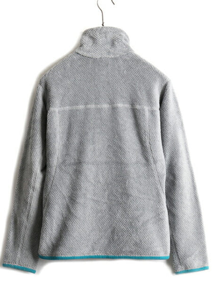 希少サイズ S ■ 17年製 パタゴニア リツール スナップT プルオーバー ジャケット ( レディース ) 古着 Patagonia フリース ジャンパー 灰