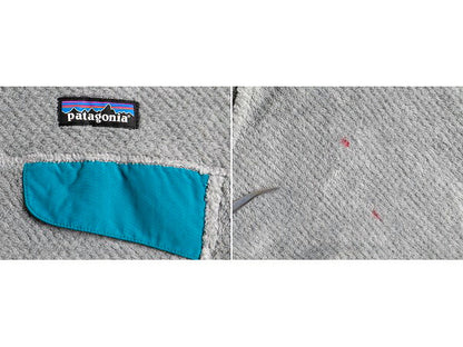 希少サイズ S ■ 17年製 パタゴニア リツール スナップT プルオーバー ジャケット ( レディース ) 古着 Patagonia フリース ジャンパー 灰