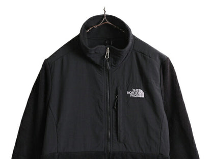 ノースフェイス デナリ ジャケット レディース M / The North Face DENALI アウトドア フリース ナイロン ブルゾン ブラック ジャンパー 黒
