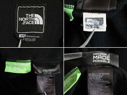 ノースフェイス デナリ ジャケット レディース S / The North Face DENALI アウトドア フリース ナイロン ブルゾン ブラック ジャンパー 黒