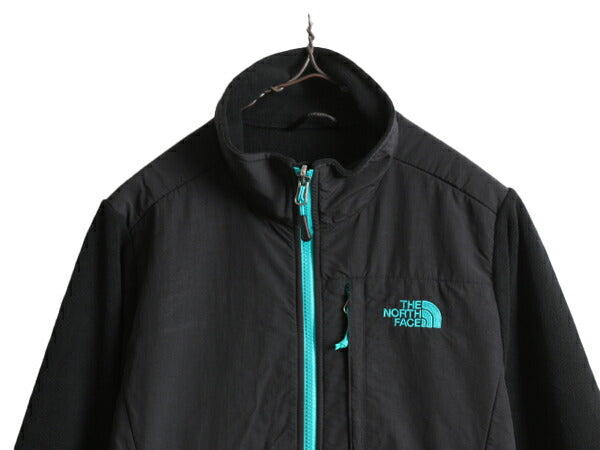 ノースフェイス デナリ ジャケット レディース S / The North Face DENALI アウトドア フリース ナイロン ブルゾン ブラック ジャンパー 黒