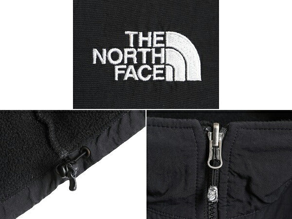 ノースフェイス デナリ ジャケット レディース M / The North Face DENALI アウトドア フリース ナイロン ブルゾン 黒 ジャンパー ブラック