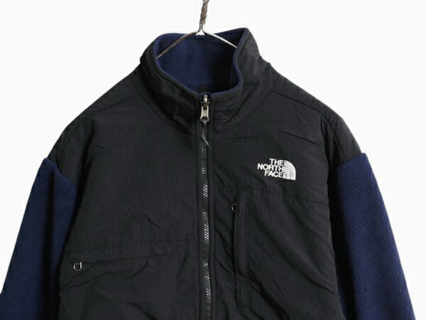 ノースフェイス デナリ ジャケット メンズ S / 古着 The North Face DENALI アウトドア フリース ナイロン フルジップ ブルゾン ツートン