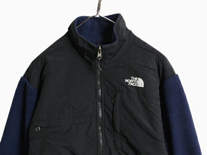 ノースフェイス デナリ ジャケット メンズ S / 古着 The North Face DENALI アウトドア フリース ナイロン フルジップ ブルゾン ツートン