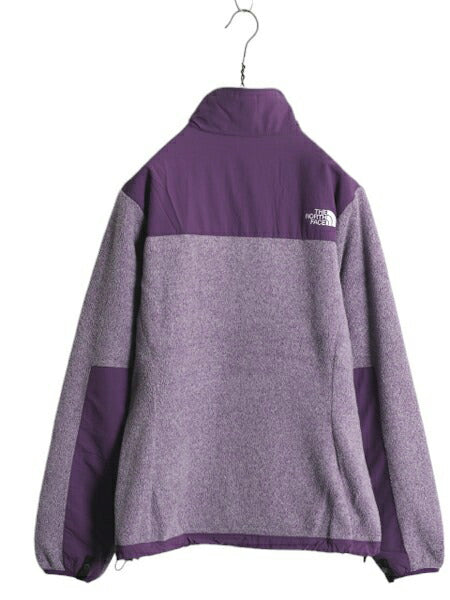 ノースフェイス デナリ ジャケット レディース M 古着 The North Face DENALI アウトドア フリース ナイロン フルジップ ブルゾン ツートン