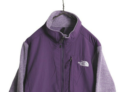 ノースフェイス デナリ ジャケット レディース M 古着 The North Face DENALI アウトドア フリース ナイロン フルジップ ブルゾン ツートン