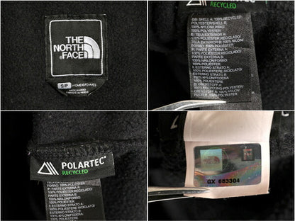 ノースフェイス デナリ ジャケット レディース S / The North Face DENALI アウトドア ブラック フリース ナイロン ブルゾン フルジップ 黒