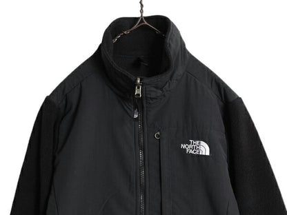 ノースフェイス デナリ ジャケット レディース S / The North Face DENALI アウトドア ブラック フリース ナイロン フルジップ ブルゾン 黒