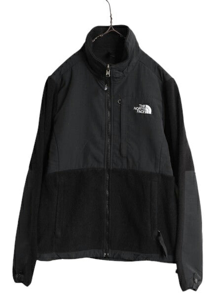 ノースフェイス デナリ ジャケット レディース S / The North Face DENALI アウトドア ブラック フリース ナイロン フルジップ ブルゾン 黒
