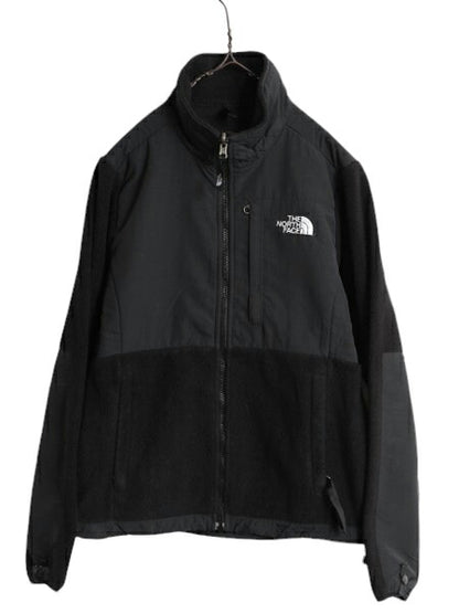 ノースフェイス デナリ ジャケット レディース S / The North Face DENALI アウトドア ブラック フリース ナイロン フルジップ ブルゾン 黒
