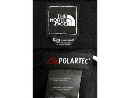 ノースフェイス デナリ ジャケット レディース M / The North Face DENALI アウトドア ブラック フリース ナイロン フルジップ ブルゾン 黒