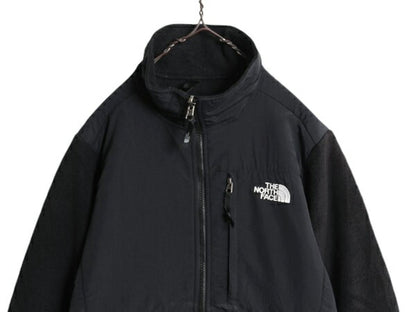 ノースフェイス デナリ ジャケット レディース M / The North Face DENALI アウトドア ブラック フリース ナイロン フルジップ ブルゾン 黒
