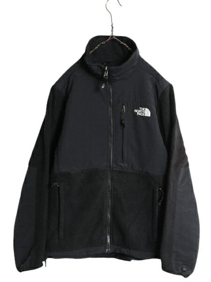 ノースフェイス デナリ ジャケット レディース M / The North Face DENALI アウトドア ブラック フリース ナイロン フルジップ ブルゾン 黒