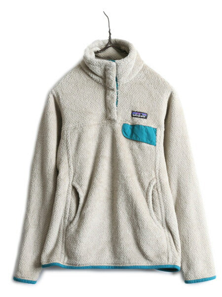 17年製 パタゴニア リツール スナップT プルオーバー ジャケット レディース XS / 古着 Patagonia アウトドア パイル フリース ブルゾン