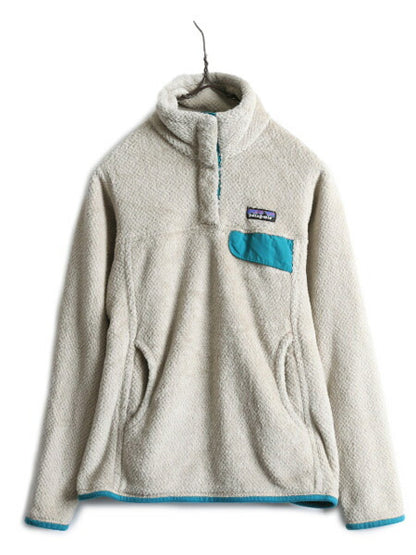 17年製 パタゴニア リツール スナップT プルオーバー ジャケット レディース XS / 古着 Patagonia アウトドア パイル フリース ブルゾン