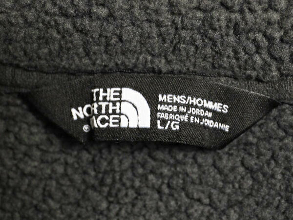 US企画 ノースフェイス ゴードン ライオンズ ハーフジップ フリース ジャケット メンズ L 古着 The North Face アウトドア プルオーバー 灰